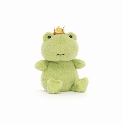 Jellycat Crowning Croaker Green USA | 15089MDTH